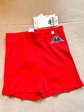 Kappa By Zara Red Stretchy Shorts - Small/Medium